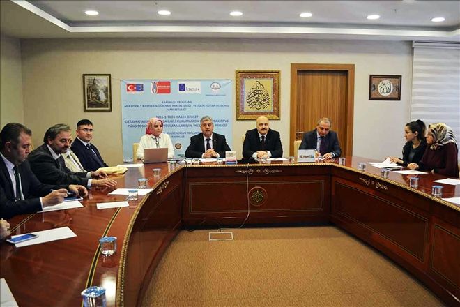 Müftülükte Erasmus Projesi toplantısı