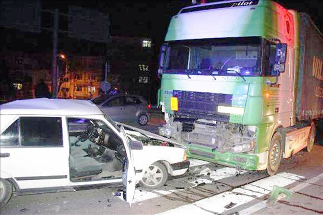 Yine TIR kazası: 2 yaralı