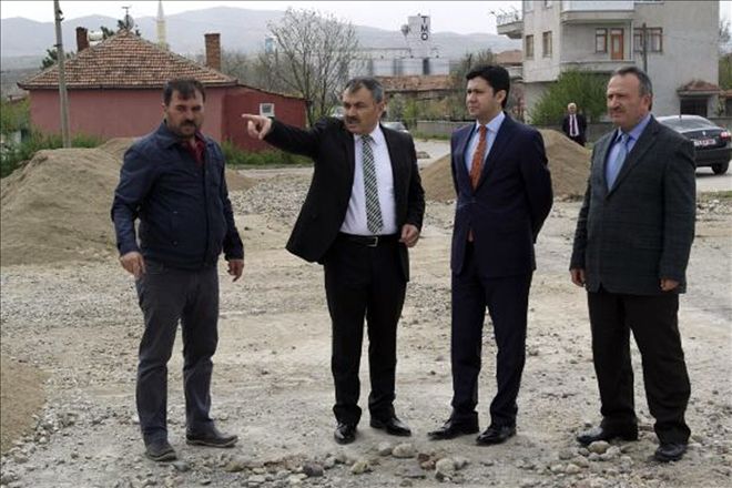 Kaymakam çalışmaları inceledi