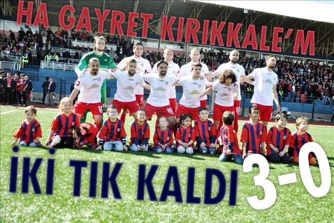 İki TIK kaldı: 3-0