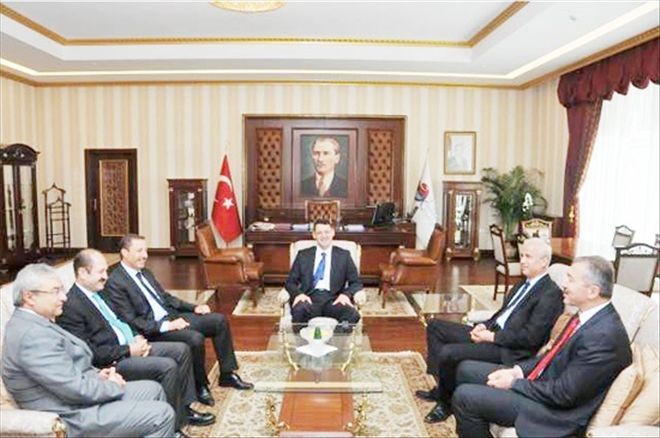Vekillerden Haktankaçmaz´a ?Hayırlı olsun? ziyareti