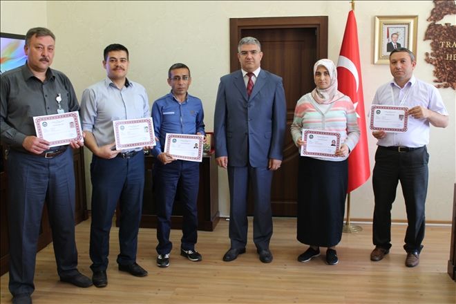 Sigarayla mücadele ettiler, ödülü kaptılar