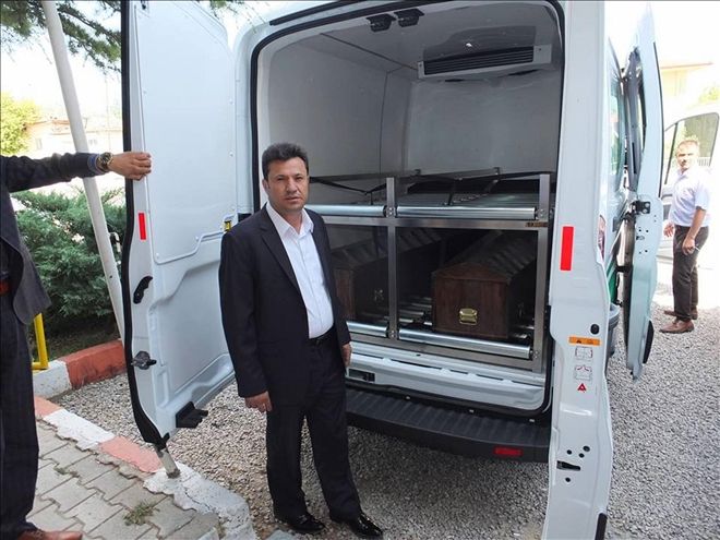 Hacılar´ın da cenaze nakil aracı oldu