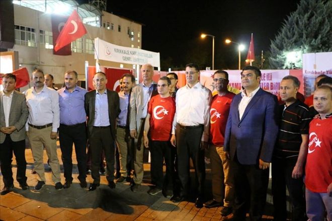 Demokrasi Nöbetine Sağlıklı Destek
