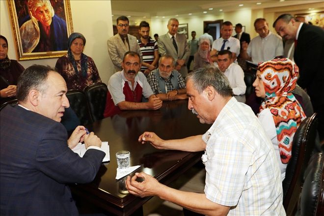 Saygılı´ya projelerini anlattılar