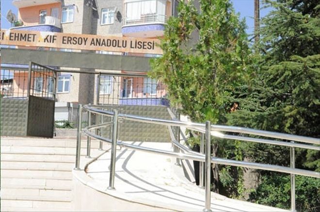 Engelsiz okul için çalışma yapılıyor