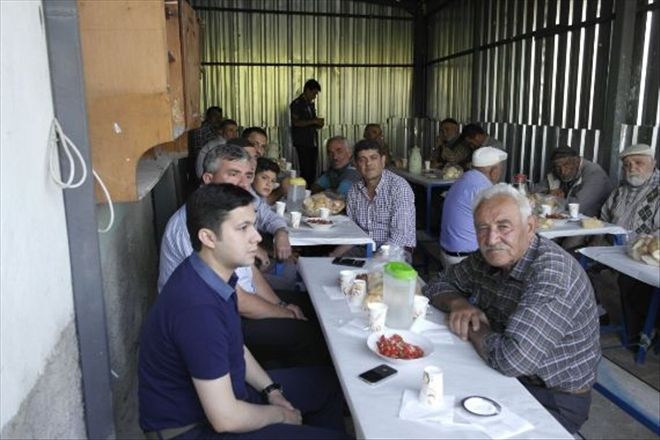 Balışeyhli şehit için mevlit ve yemek