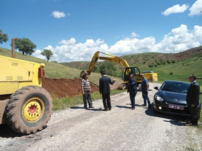 Güzelyurt Köyüne Su Tesisi Kuruluyor