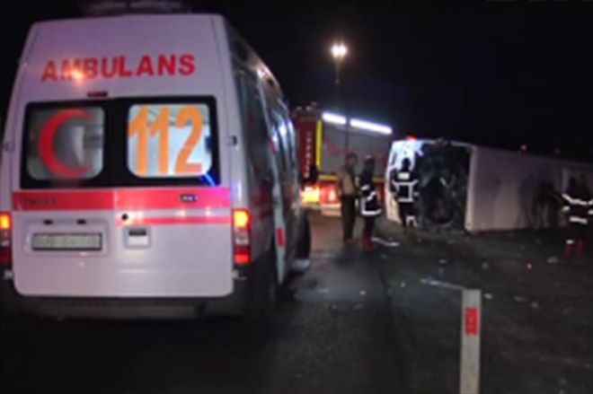 43 kişi yaralandı