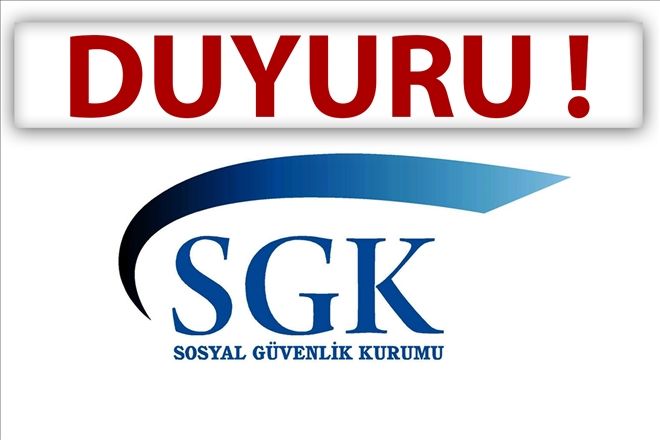 KIRIKKALE SOSYAL GÜVENLİK İL MÜDÜRLÜĞÜNDEN DUYURU!!!
