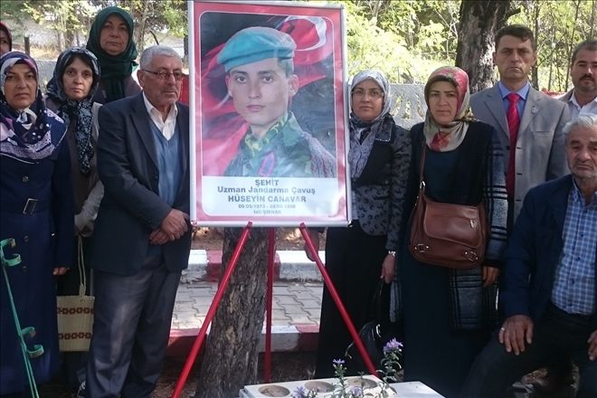 Şehit Hüseyin Canavar 20´nci yılında anıldı
