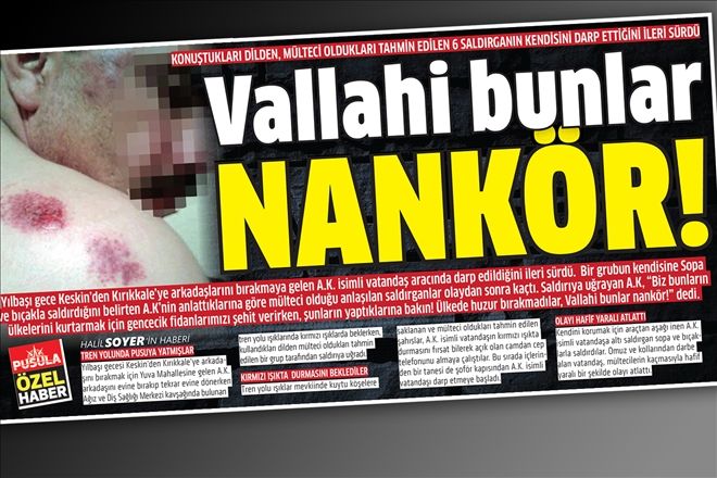 Vallahi bunlar nankör!