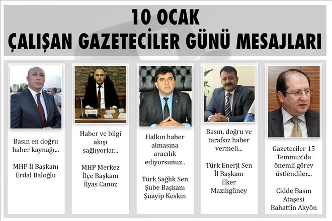 10 Ocak Kutlama mesajları