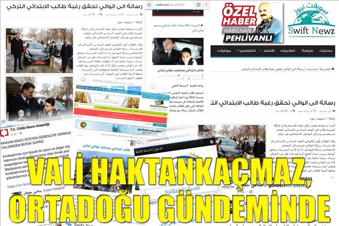 Ortadoğu, Kırıkkale Valisi Haktankaçmaz´ı Konuştu