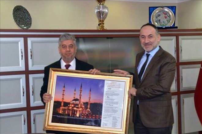 Müftü Gerek, Başkan Saygılı ile vedalaştı