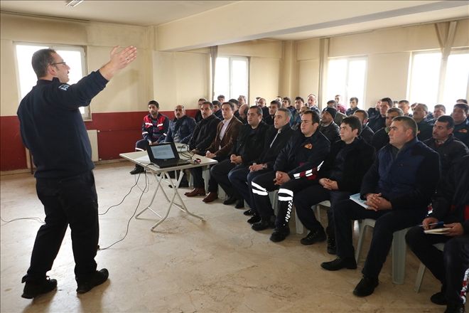 Kırıkkale itfaiyesi tam tekmil hazır