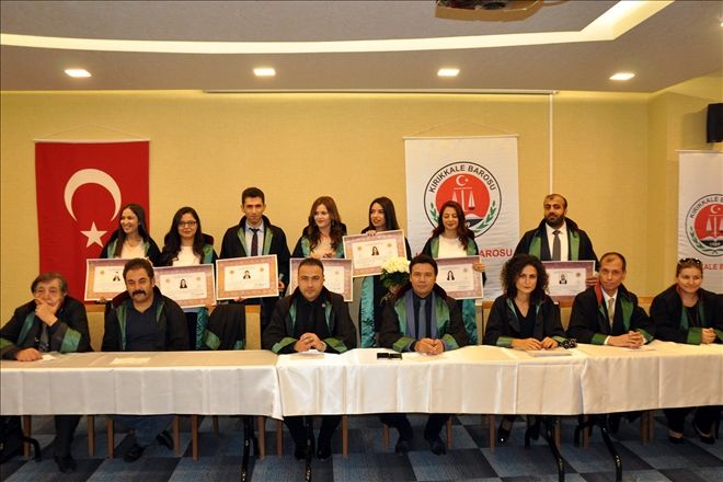 Avukatlığa ilk adımı attılar