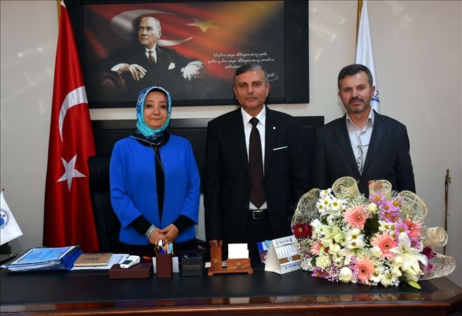 Başhekime hayırlı  olsun ziyareti 