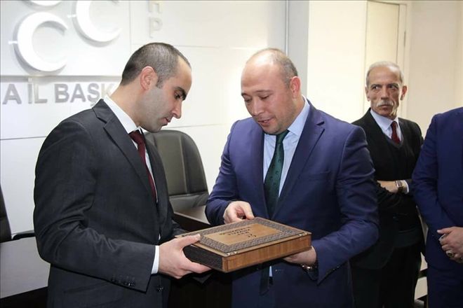 Baloğlu´ndan Baştuğ´a hayırlı olsun ziyareti