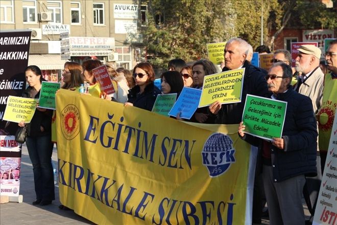 Çocuklarımızın eğitim hakkını birlikte savunalım