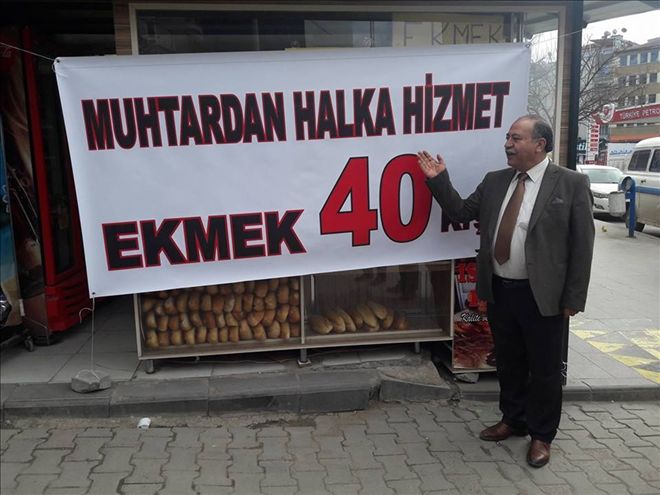 Ucuz ekmeğe hücum!