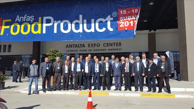 Kardeş borsa üyeleri ANFAŞ fuarına katıldı