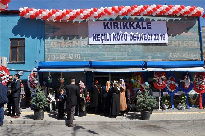 Keçili Derneği açıldı