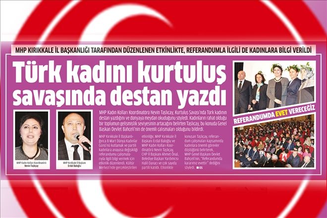 Türk Kadını Kurtuluş Savaşında Destan Yazdı