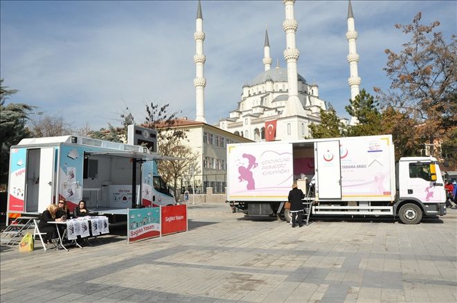 Meydanda ücretsiz sağlık taraması