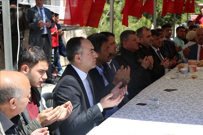 Ugantaş için yedi yemeği verildi