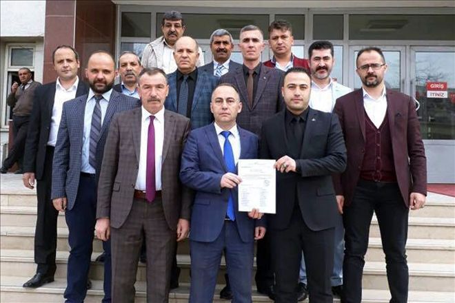Abalı mazbatasını aldı