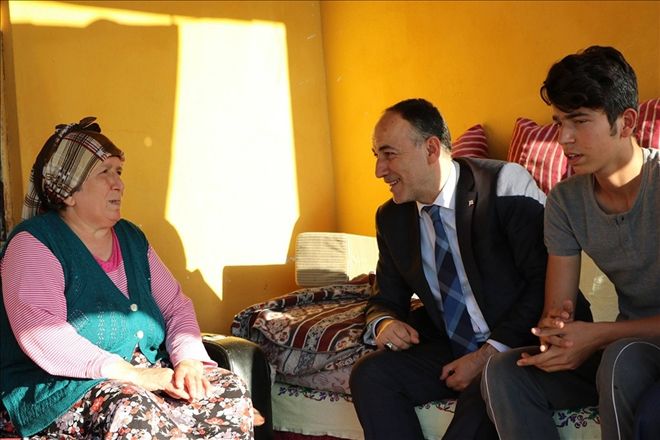 Saygılı, Yuva´da mahalle sakinleriyle buluştu