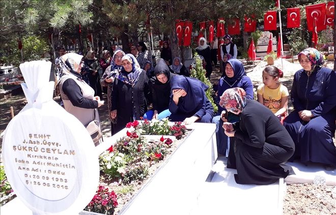 Şehit Ceylan dualarla anıldı