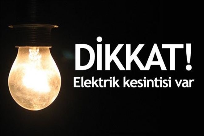 Sulakyurt ve Balışeyh´te elektrik kesintisi olacak