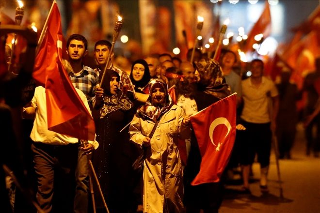 Demokrasiye sahip çıktık