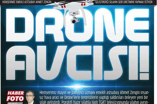 Drone avcısı!