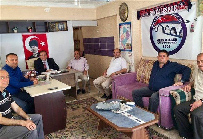 Vakıf ve dernek üyeleri platformunu ziyaret etti