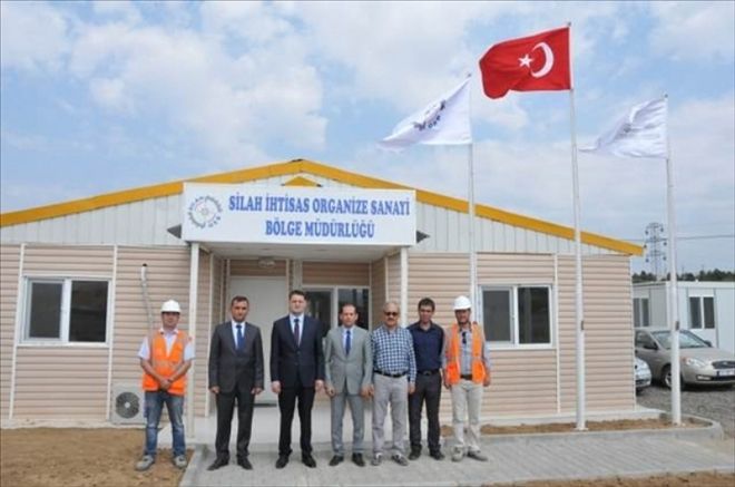 Silah OSB´de yer tahsisleri başladı