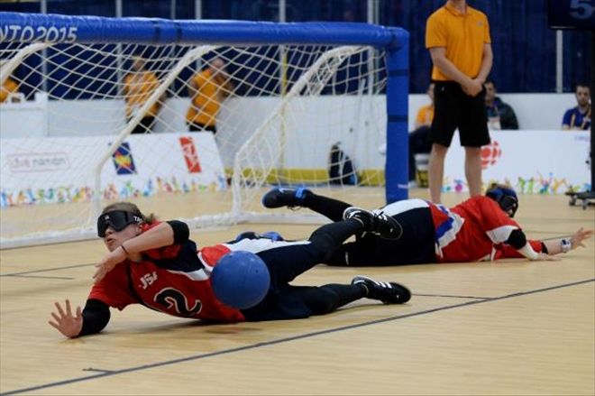 Goalball müsabakaları Kırıkkale´de