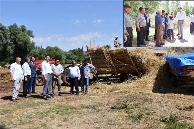  Vali Haktankaçmaz Bir  Gününü Köylerde Geçirdi