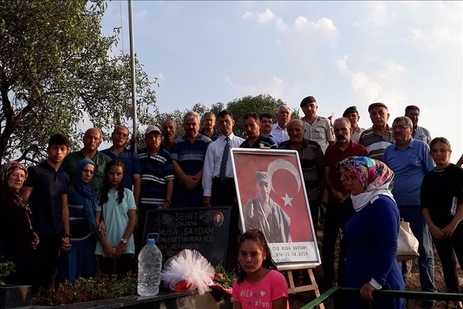Şehit Musa Saydam Dualarla anıldı