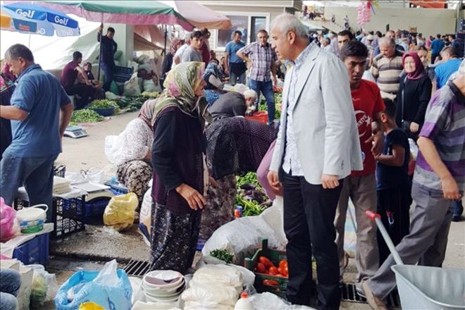 Sahada halkımızla birlikte oluyoruz