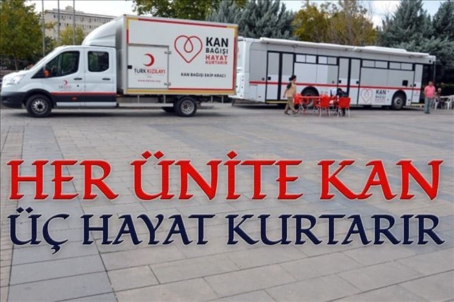 Kızılay TIR´ı sizi bekliyor