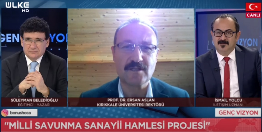 REKTÖR ASLAN, ÜLKE TV