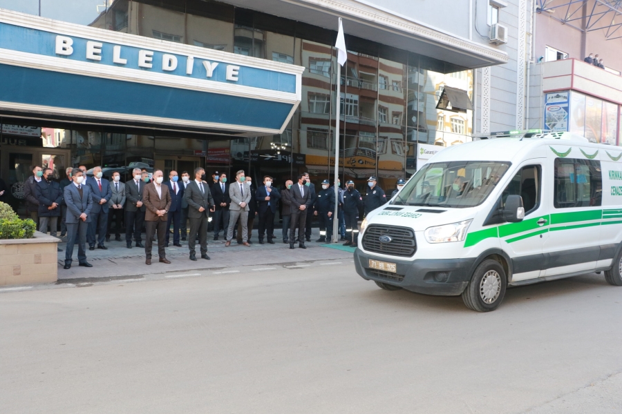 BELEDİYE PERSONELİ SON YOLCULUĞUNA UĞURLANDI 