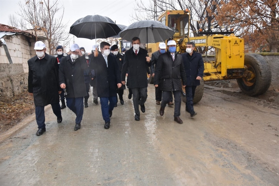 KÖYLERİMİZ GÜZELLEŞMEYE DEVAM EDİYOR
