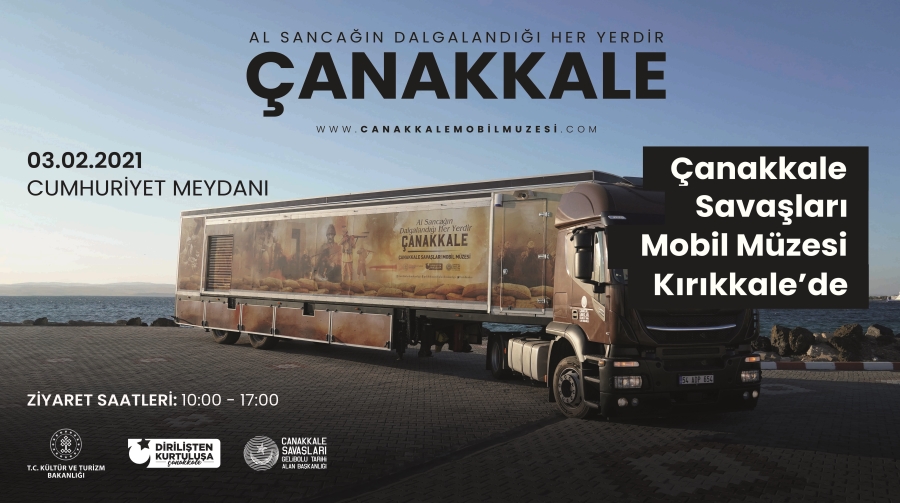 ÇANAKKALE TIR’I KIRIKKALE’YE GELİYOR 