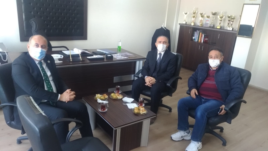 BAŞKAN TÜRKYILMAZ’DAN HAYIRLI OLSUN ZİYARETİ 