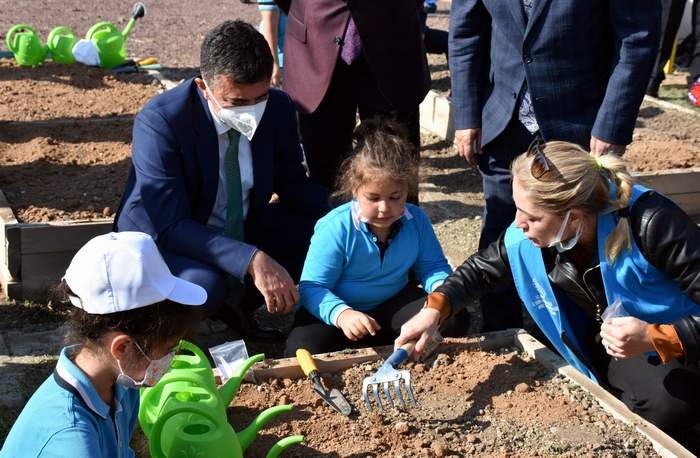 Çocuk tarım akademisi start aldı 