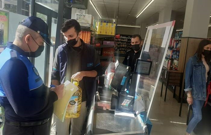 Marketlere zabıta denetimi 